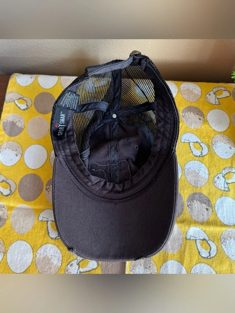 Sportsman Be a Good Human distressed baseball hat